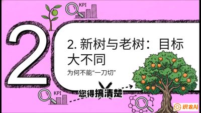 第3节：【春肥策略】开春底肥：新树&ldquo;扩版图&rdquo;，老树&ldquo;点引擎&rdquo;，课程：《柑橘底肥&ldquo;翻身账&rdquo;：从改土到高产的实战全书》