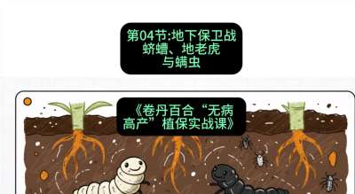 第04节：地下保卫战&mdash;&mdash;蛴螬、地老虎与螨虫 ，课程：《卷丹百合&ldquo;无病高产&rdquo;植保实战课》#识农AI