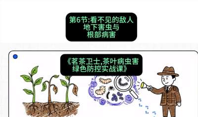 第06节：看不见的敌人&mdash;&mdash;地下害虫与根部病害，课程：《茗茶卫士&mdash;&mdash;茶叶病虫害绿色防控实战课》#识农AI